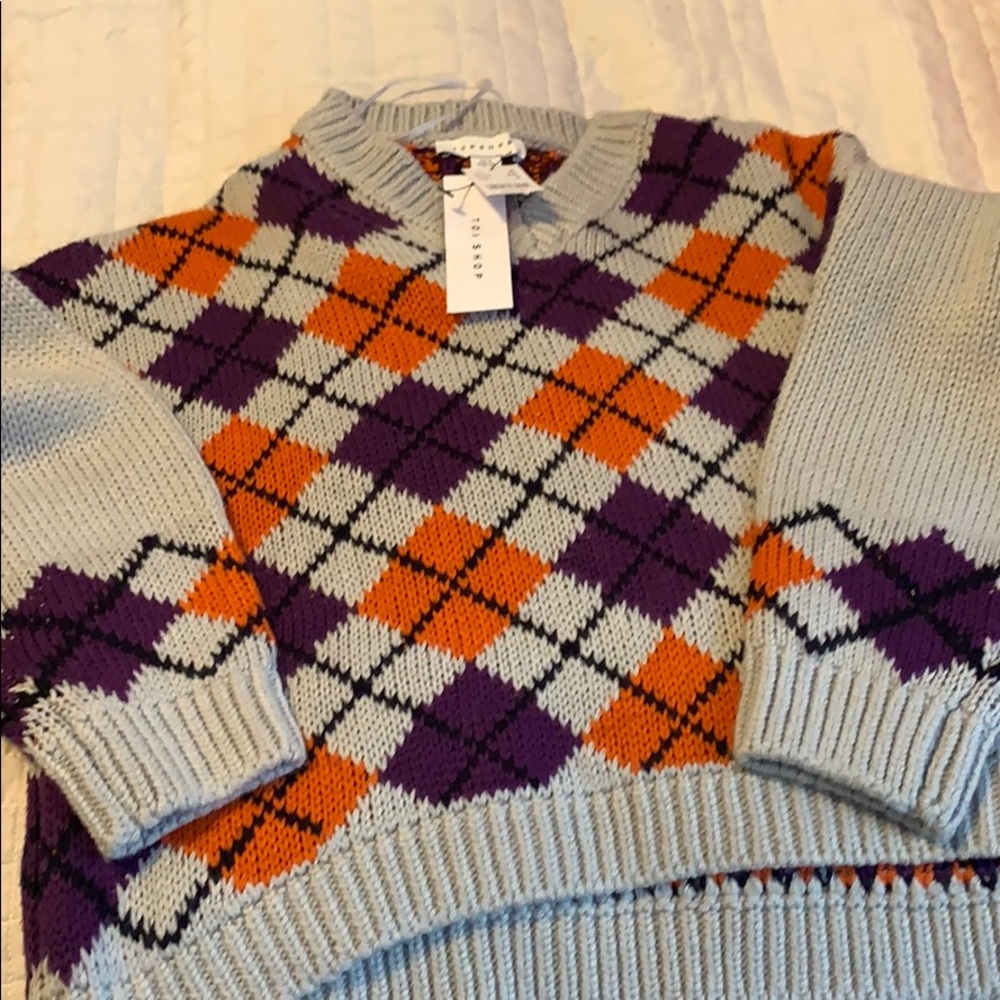 Top Shop Cropped Sweater